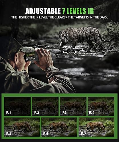 Binoclu cu vizibilitate nocturnă 4K reîncărcabil [4]