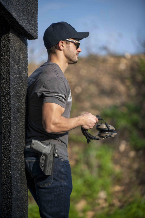 C-Series IWI Jericho 941 Holster, STEEL FRAME OWB Level II Retention - Paddle Holster [4]