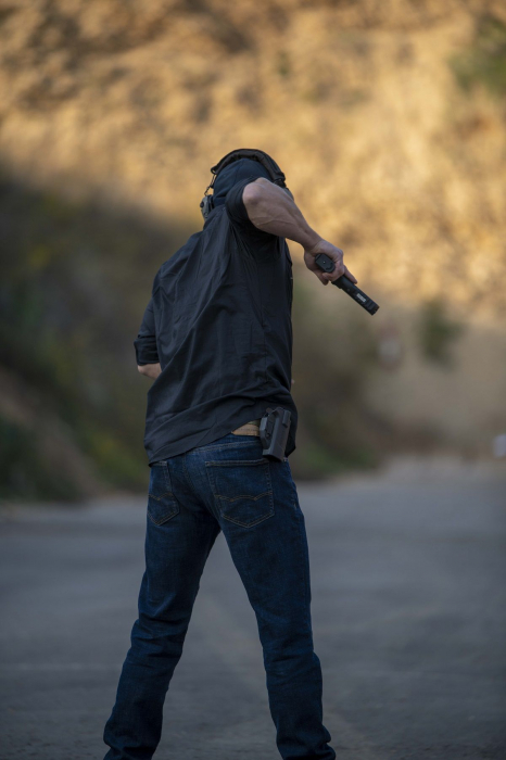 C-Series IWI Jericho 941 Holster, STEEL FRAME OWB Level II Retention - Paddle Holster [5]