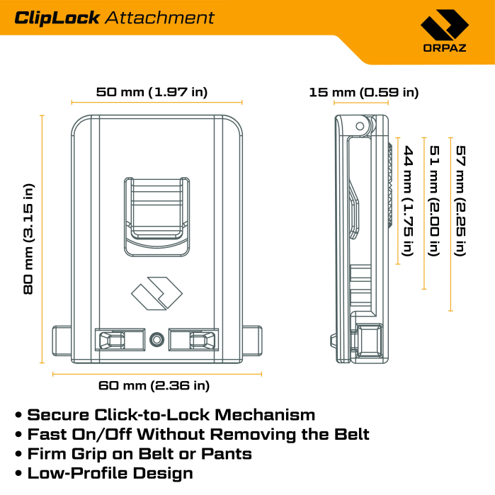CLIPLOCK 50 - pentru port încărcător [3]