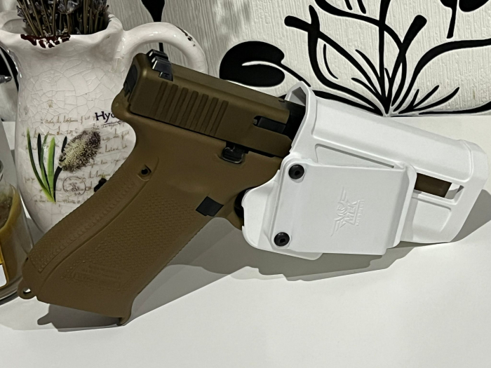 Holster IWB Glock 17, 19, 19x, 22, 23, 25, 31, 32, 34, 35, 45 NEGRU [5]