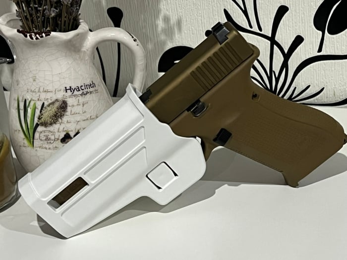 Holster IWB Glock 17, 19, 19x, 22, 23, 25, 31, 32, 34, 35, 45 Verde [3]