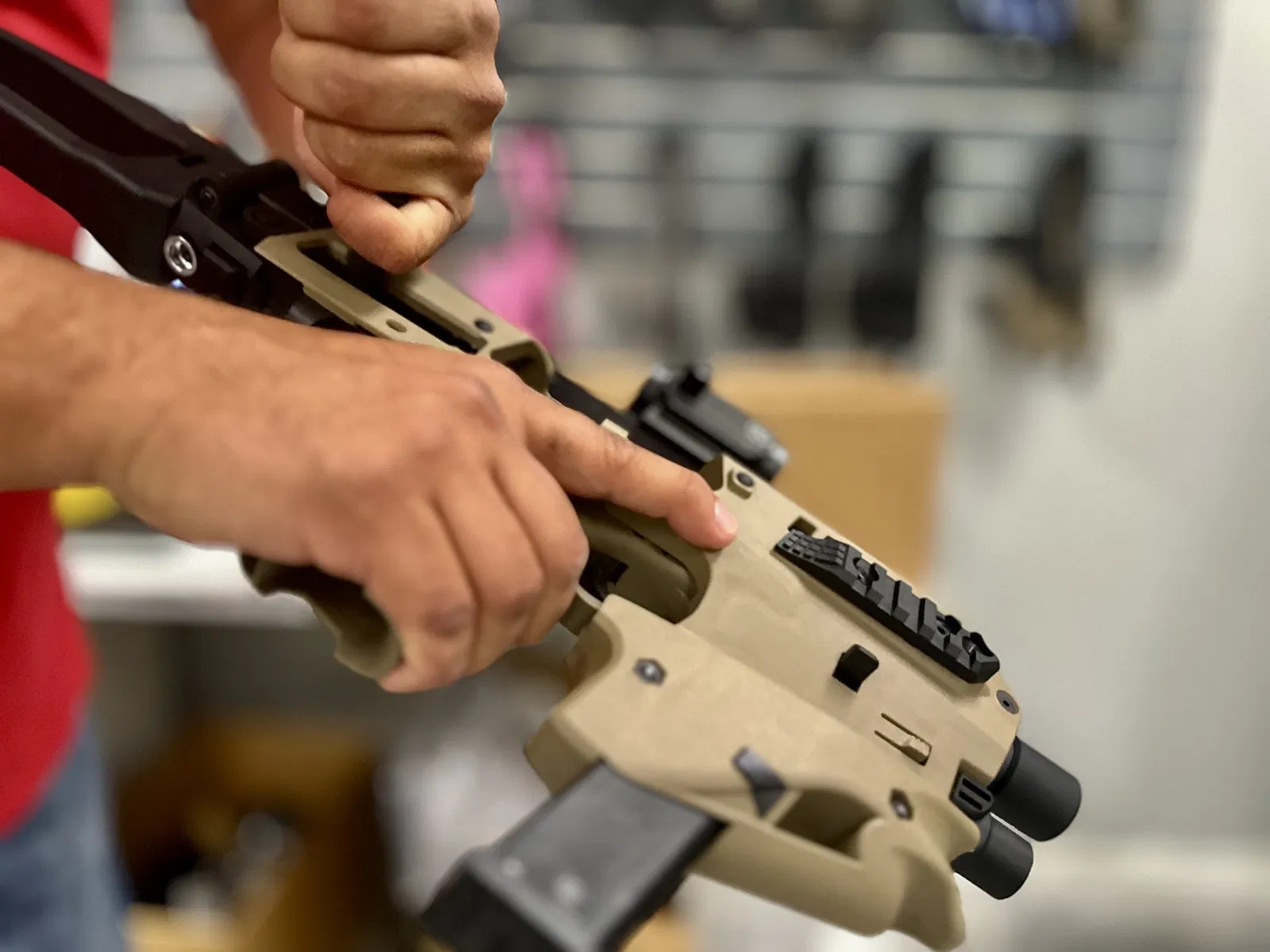 Mâner de încărcare din Titan de a 3-a generație pentru Glock / P80 / PSA Dagger și MCK Generația 2 și 3 [2]