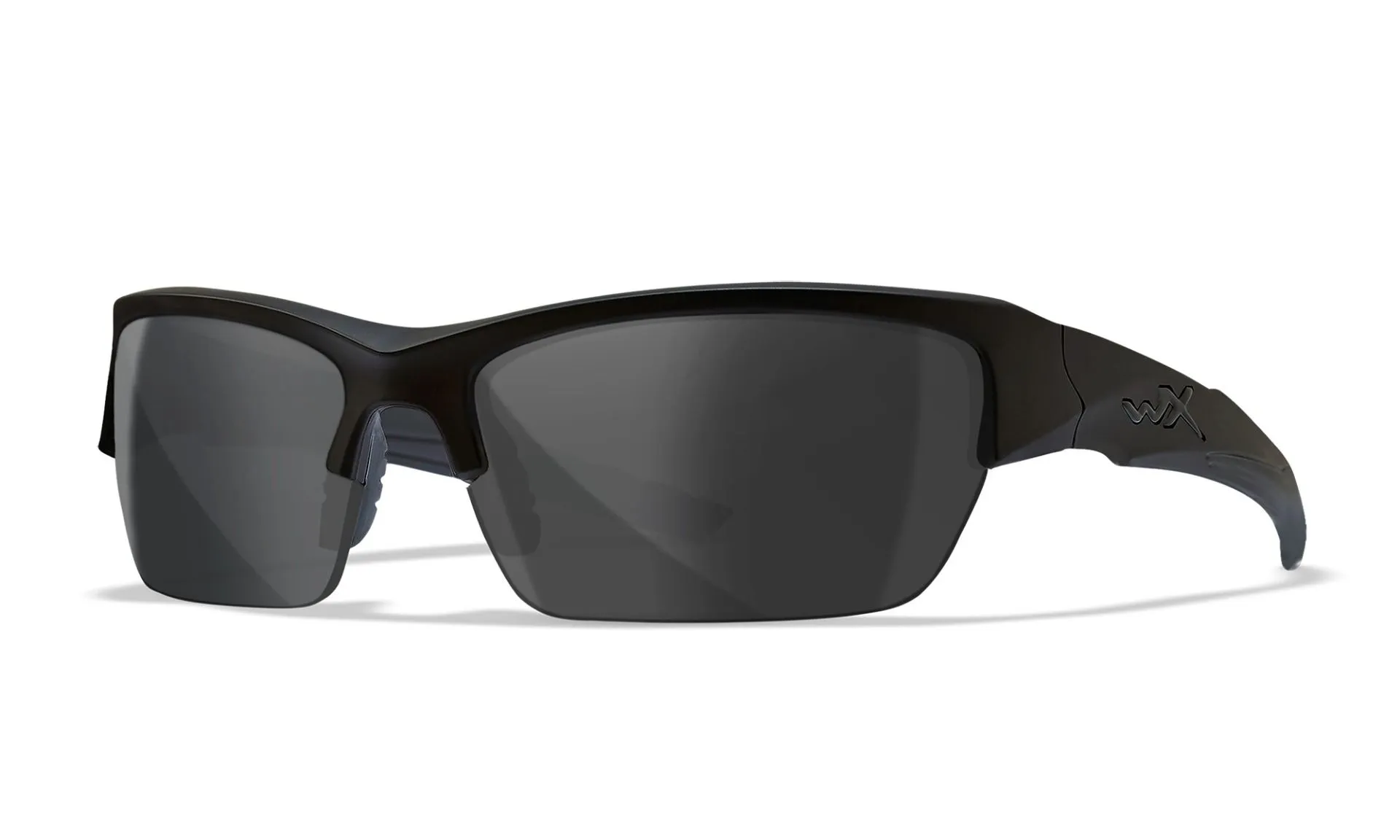 OCHELARI DE PROTECȚIE WILEY X VALOR 2.5, NEGRI MAT, LENTILE GRI FUMURII SI ALB TRANSPARENT INTERSCHIMBABILE [5]