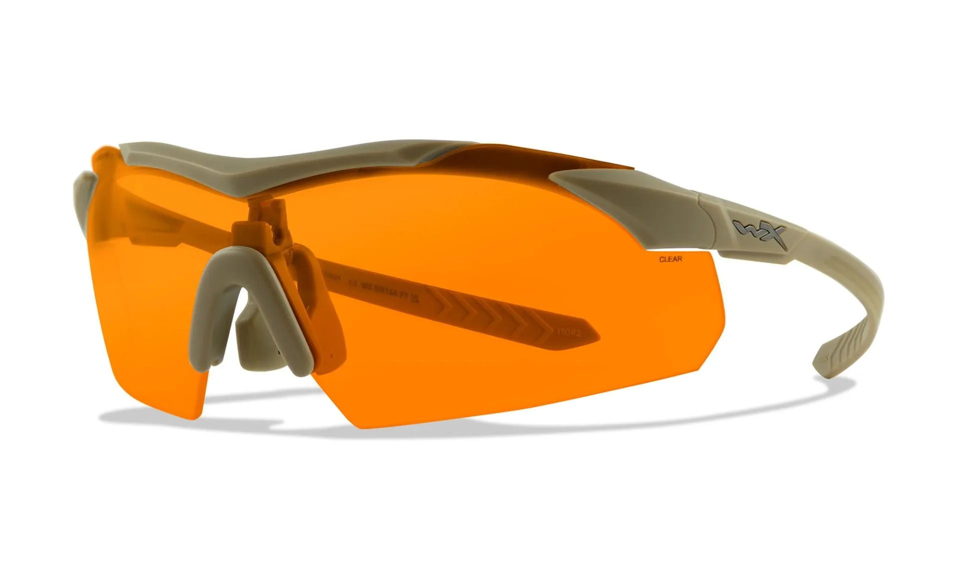 OCHELARI DE PROTECȚIE WILEY X VAPOR 2.5 CU LENTILE ÎNLOCUIBILE, RAMĂ MARO [3]