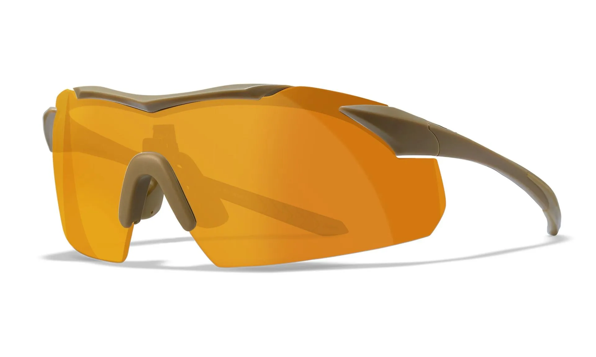 OCHELARI DE PROTECTIE WX VAPOR 2.5 Lentile: Gri/Clear (transparent)/Light Rust, Cadrul (rame): Tan mat [5]