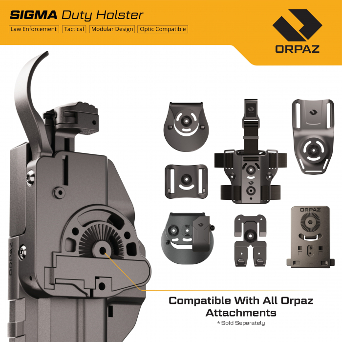 Orpaz Sigma Holster pentru G17, G19, G22, G23, G30S, G31, G34, G45, MR920/MR920P [5]