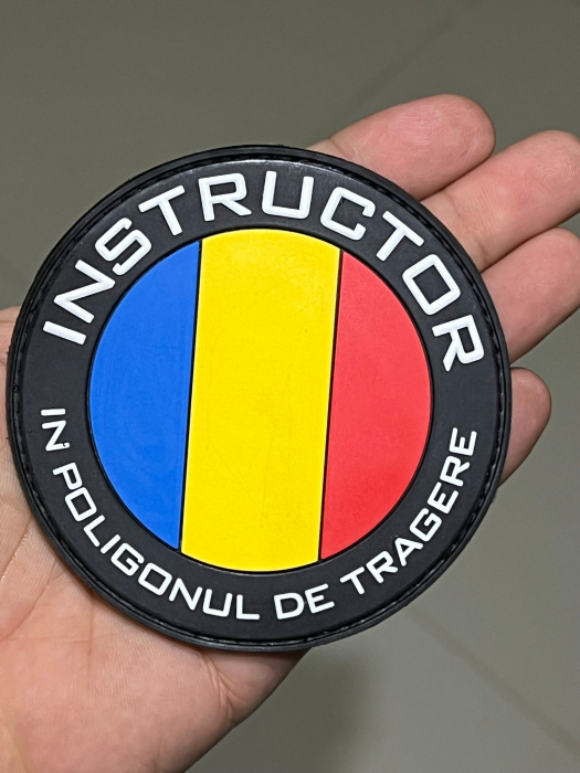 Patch PVC cu Velcro - INSTRUCTOR IN POLIGONUL DE TRAGERE [4]