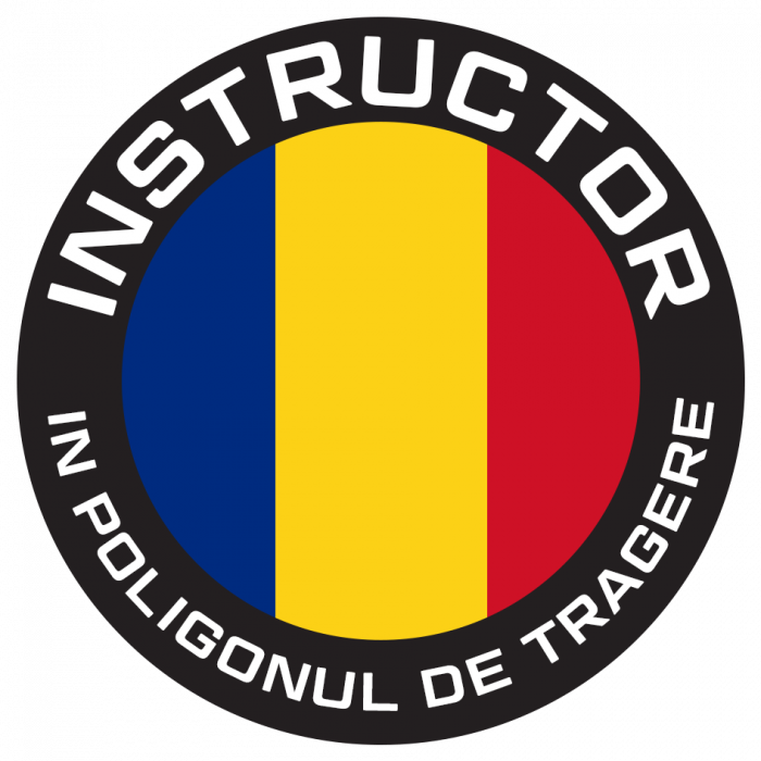 Patch PVC cu Velcro - INSTRUCTOR IN POLIGONUL DE TRAGERE [6]