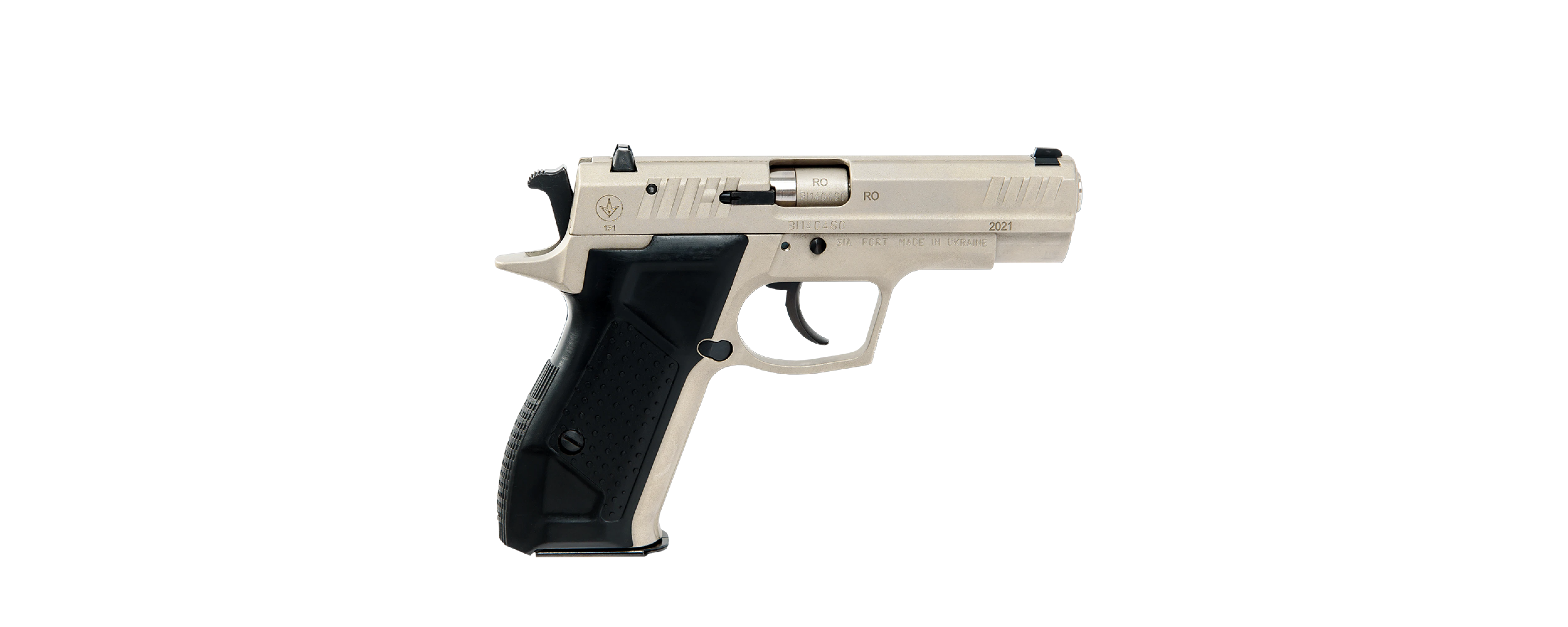 Pistol cu bile de cauciuc, personalizat, FORT 12R.02 - cal. .45 Rubber [2]