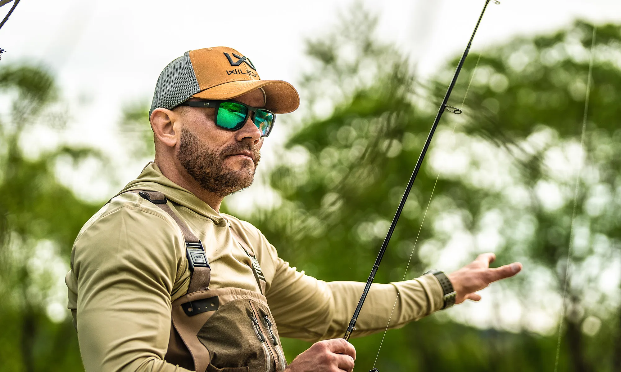 SAPCA TRUCKER Tan/Grey Black WX/Wiley X [4]