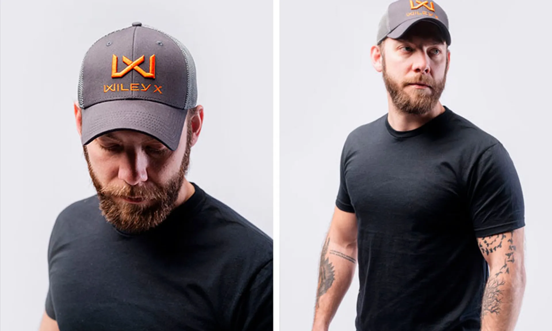 SAPCA TRUCKER Dark Grey Orange WX/Wiley X [6]