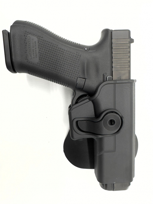 Toc pentru pistol Glock 17/22/28/31/34 cu retentie pentru mana dreapta [6]