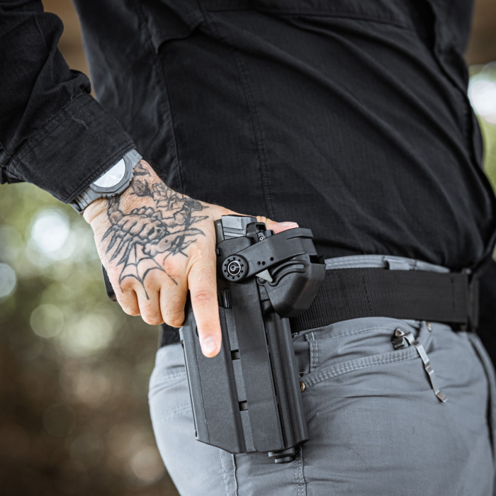 Toc T40X Pro pentru Pistol cu lanterna, OWB , Level II Retention - ORPAZ [4]