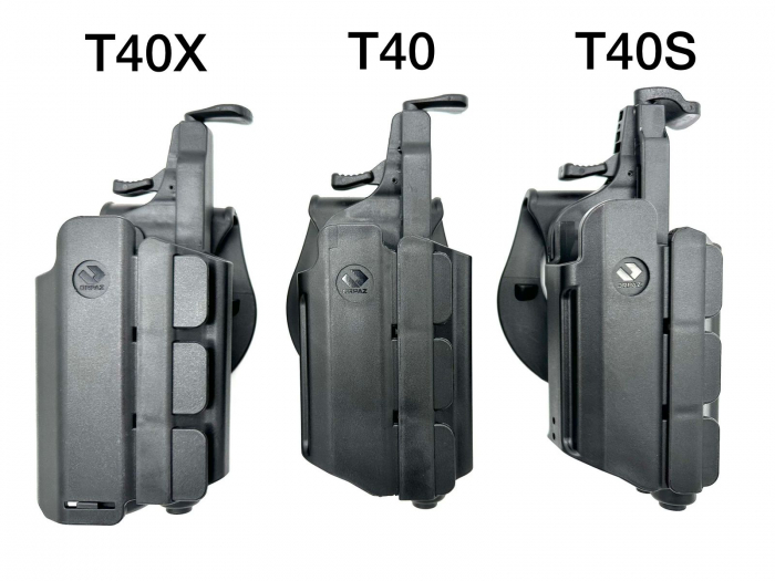 Toc Tactic T40X pentru Pistol cu lanterna, OWB , Level II Retention - ORPAZ compatibil cu Glock, CZ, Ruger, Sig Sauer, Smith & Wesson, Springfield, Canik [11]