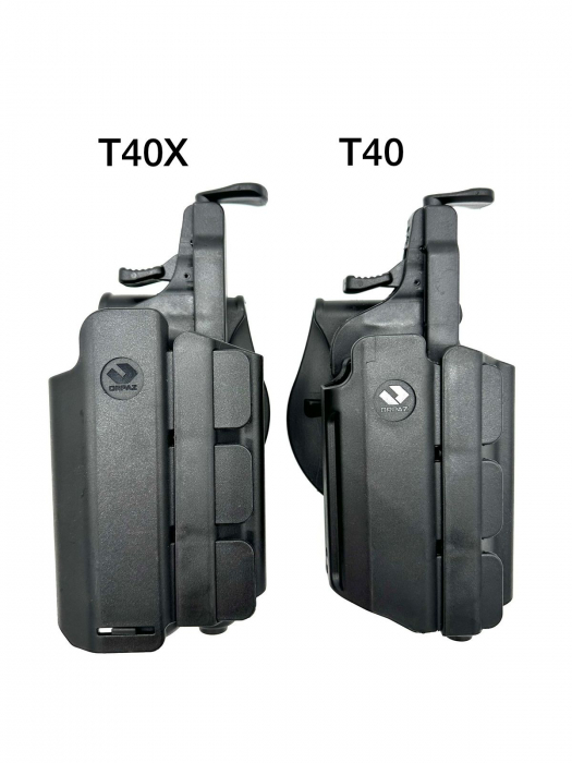 Toc Tactic T40X pentru Pistol cu lanterna, OWB , Level II Retention - ORPAZ compatibil cu Glock, CZ, Ruger, Sig Sauer, Smith & Wesson, Springfield, Canik [10]