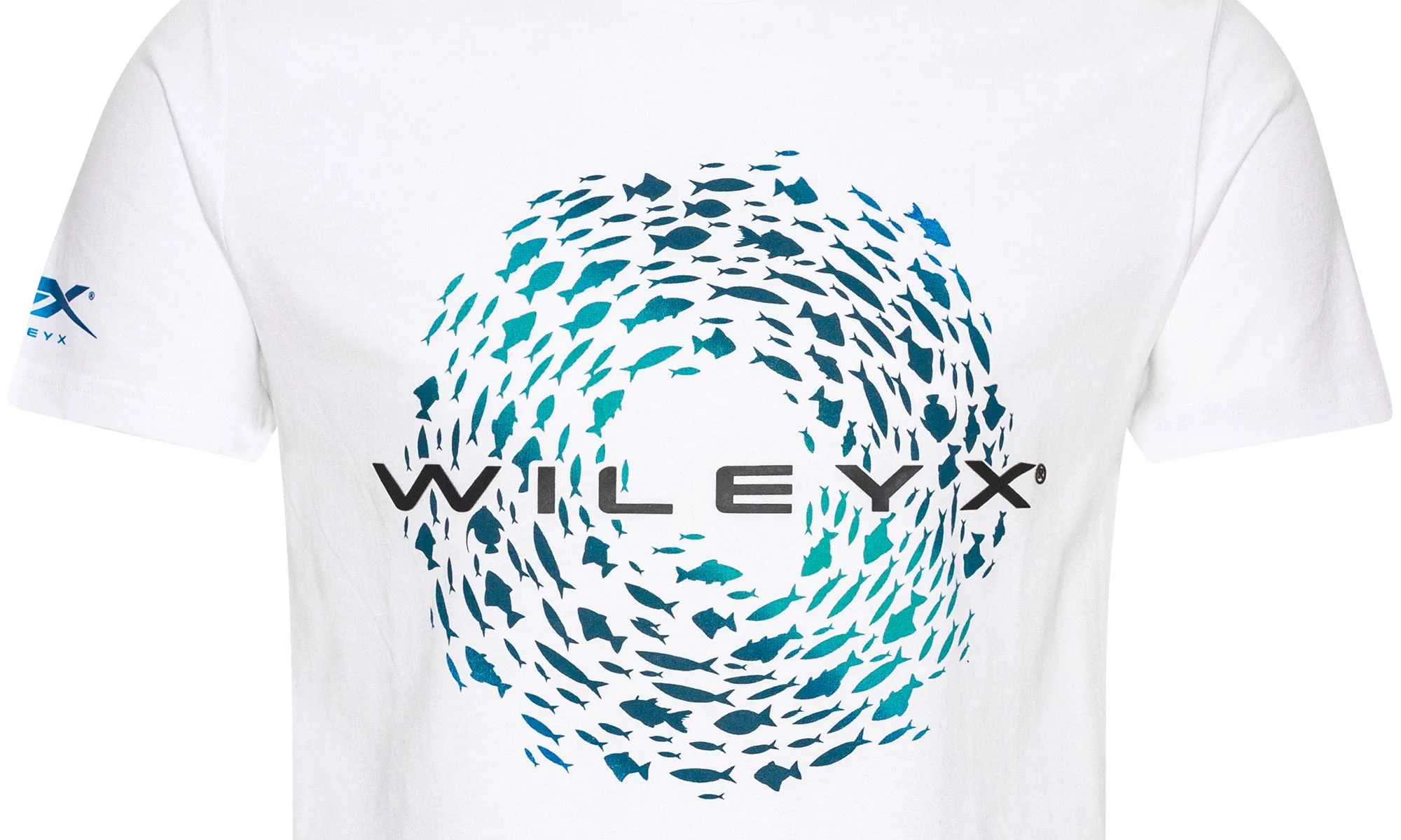 Tricou WX Fish T-shirt White Cotton w/ Wiley X [3]
