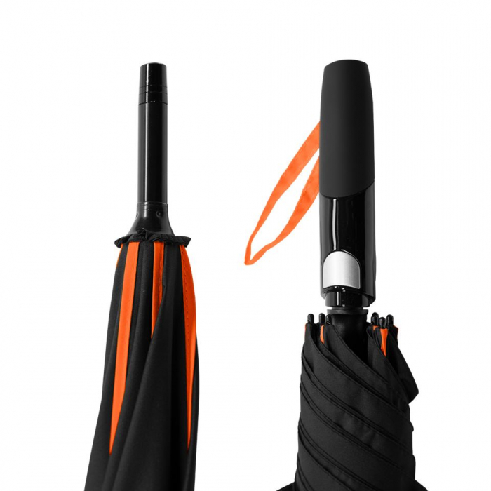 UMBRELĂ GLOCK Automatic Seam negru/portocaliu [4]