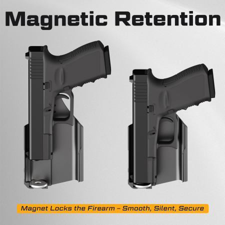 Toc IWB pentru pistol Glock 19 cu lanternă [3]