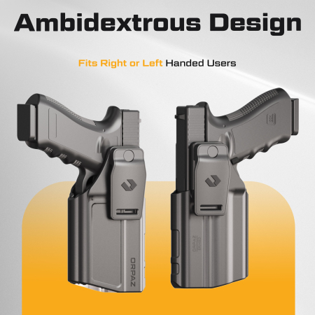 Toc IWB pentru pistol Glock 19 cu lanternă [6]