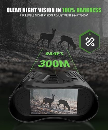 Binoclu cu vizibilitate nocturnă 4K reîncărcabil [2]