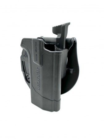 C-Series IWI Jericho 941 Holster, POLYMER FRAME OWB Level II Retention - Paddle Holster [1]
