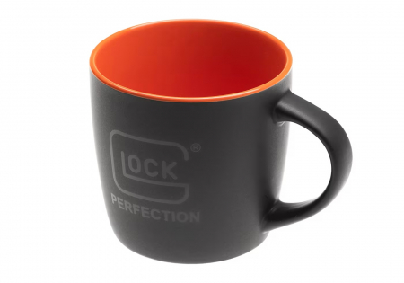 Accesorii - Cana GLOCK perfection negru/portocaliu (0,25 litri)