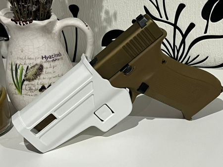 Holster IWB Glock 17, 19, 19x, 22, 23, 25, 31, 32, 34, 35, 45 Verde [2]