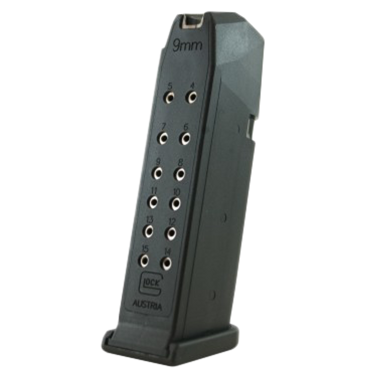 Upgrade/Accesorii Arme - Încărcător GLOCK 19 capacitate 15 cartușe, cal 9×19 DOUBLESTACK