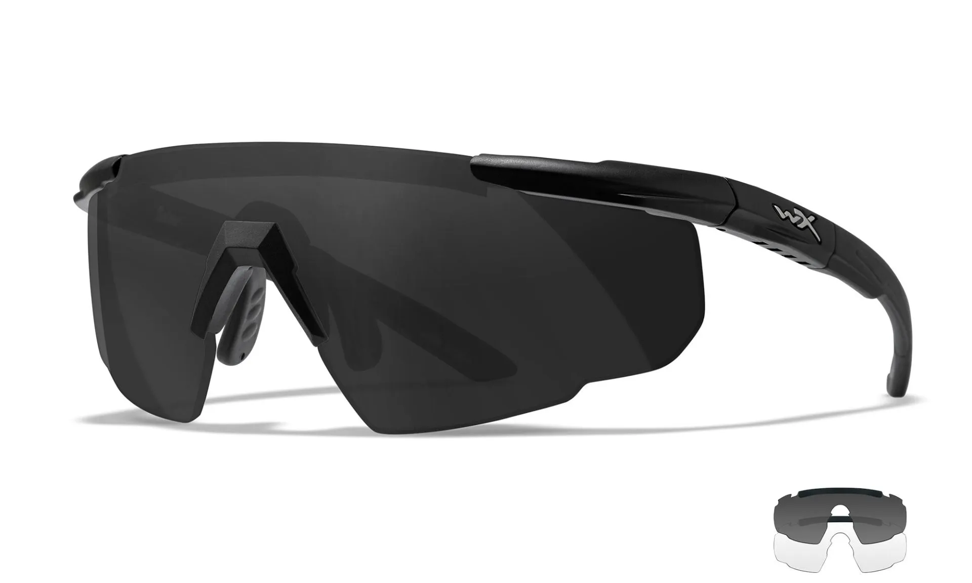 Îmbrăcăminte/Accesorii - OCHELARI DE PROTECȚIE WILEY X SABRE ADVANCED,  CU LENTILE ÎNLOCUIBILE, NEGRI