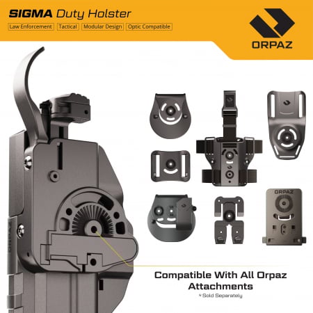 Orpaz Sigma Holster pentru G17, G19, G22, G23, G30S, G31, G34, G45, MR920/MR920P [4]