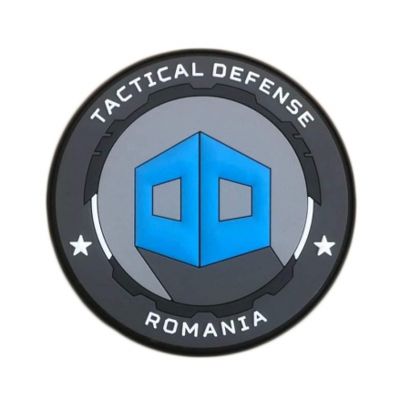 BTD - Patch PVC cu Velcro - LOGO  TACTICAL DEFENSE