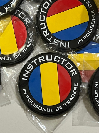 Patch PVC cu Velcro - INSTRUCTOR IN POLIGONUL DE TRAGERE [2]