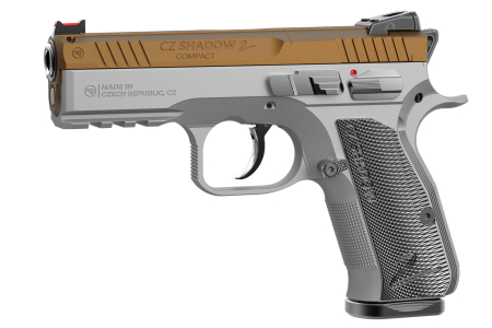 CZ - Pistol glont CZ Shadow 2 Compact Industrial Gold, cal. 9x19 mm