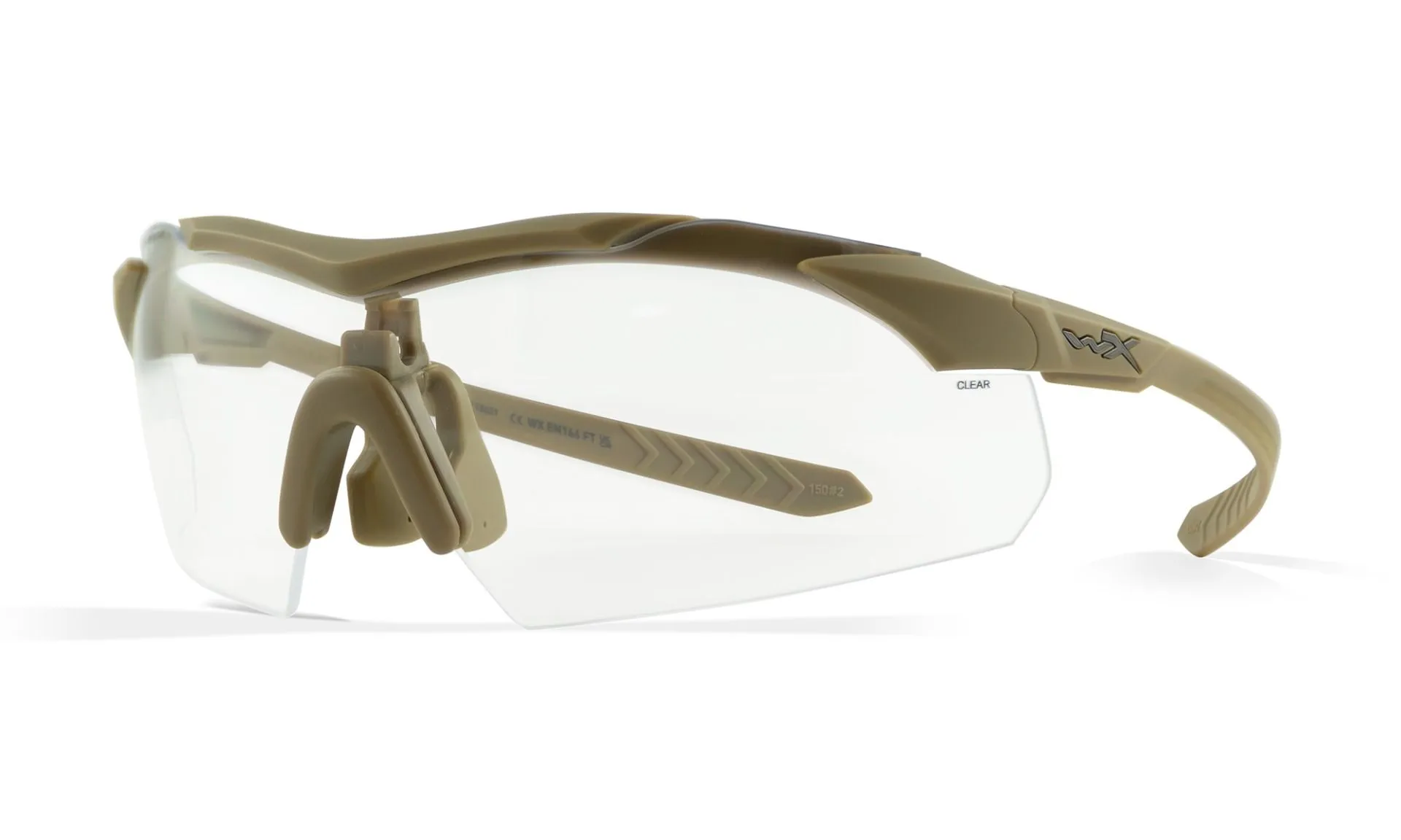 Îmbrăcăminte/Accesorii - RAMĂ WILEY X PENTRU OCHELARI BALISTICI - VAPOR COMM 2.5 - TAN MAT