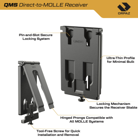 Sistem Modular Rapid (QMS) - placa primire sistem Molle [3]