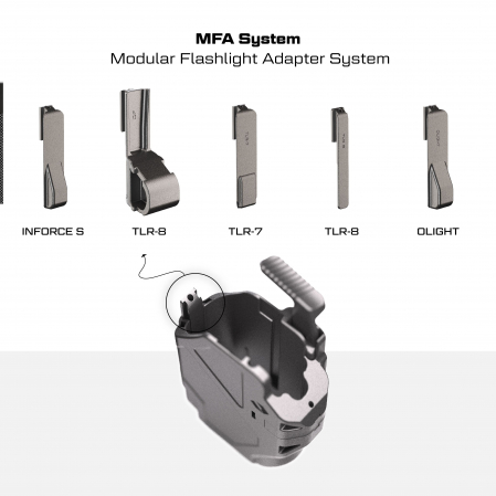 TOC ORPAZ DELTA  pentru Glock 17/19 + spațiu pentru Lanternă [6]