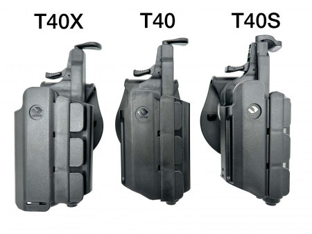 Toc Tactic T40X pentru Pistol cu lanterna, OWB , Level II Retention - ORPAZ compatibil cu Glock, CZ, Ruger, Sig Sauer, Smith & Wesson, Springfield, Canik [10]