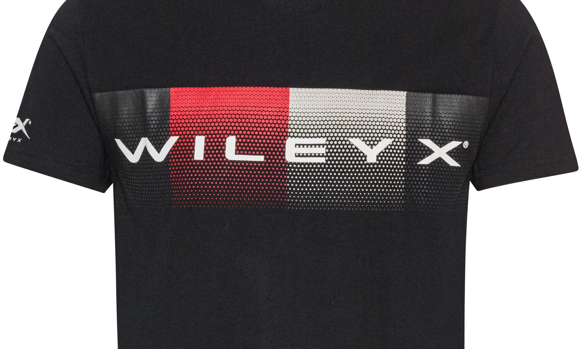 Tricou WX Core T-shirt Black Cotton - Dot Pattern w/ Wiley X [2]