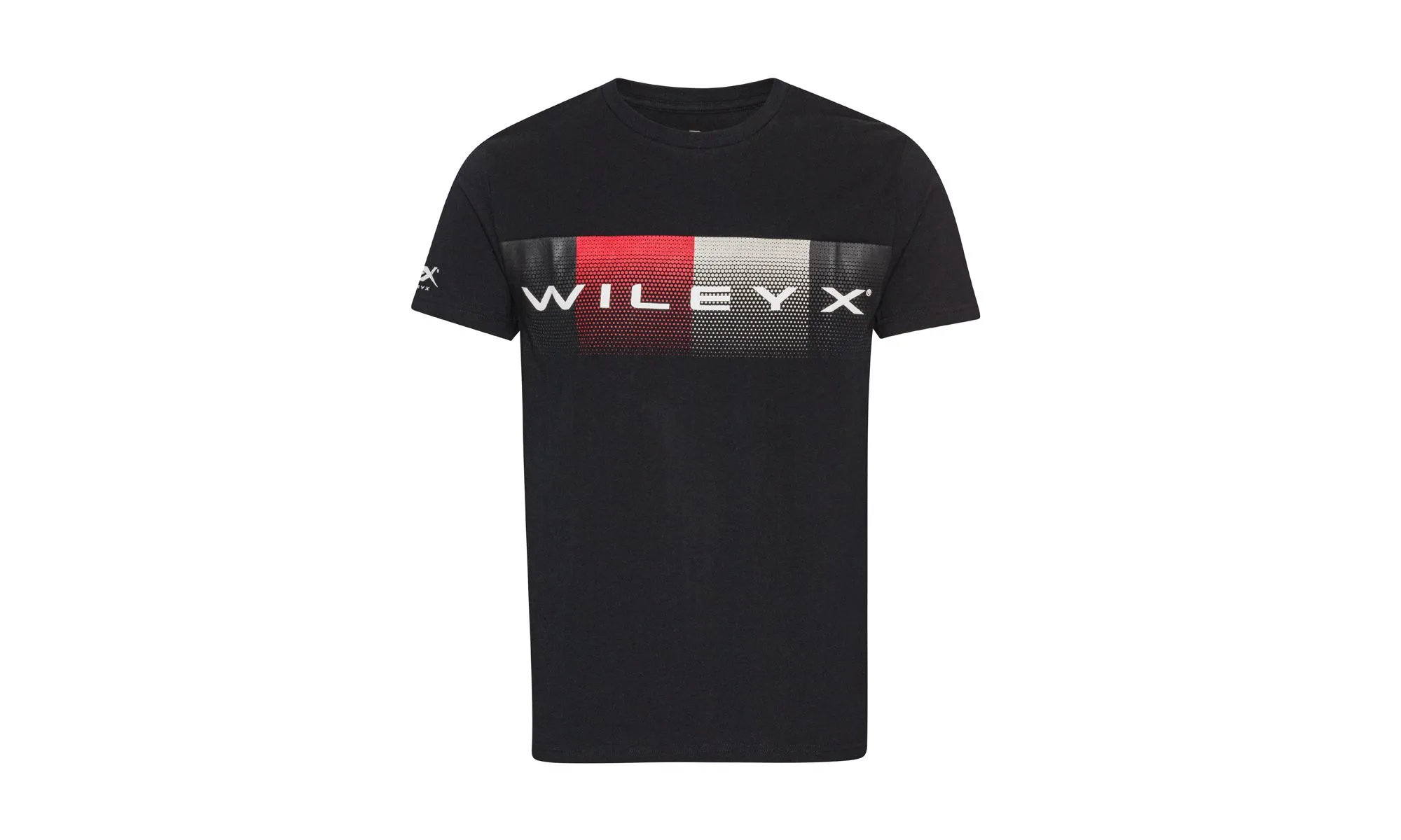 Tricouri - Tricou WX Core T-shirt Black Cotton - Dot Pattern w/ Wiley X