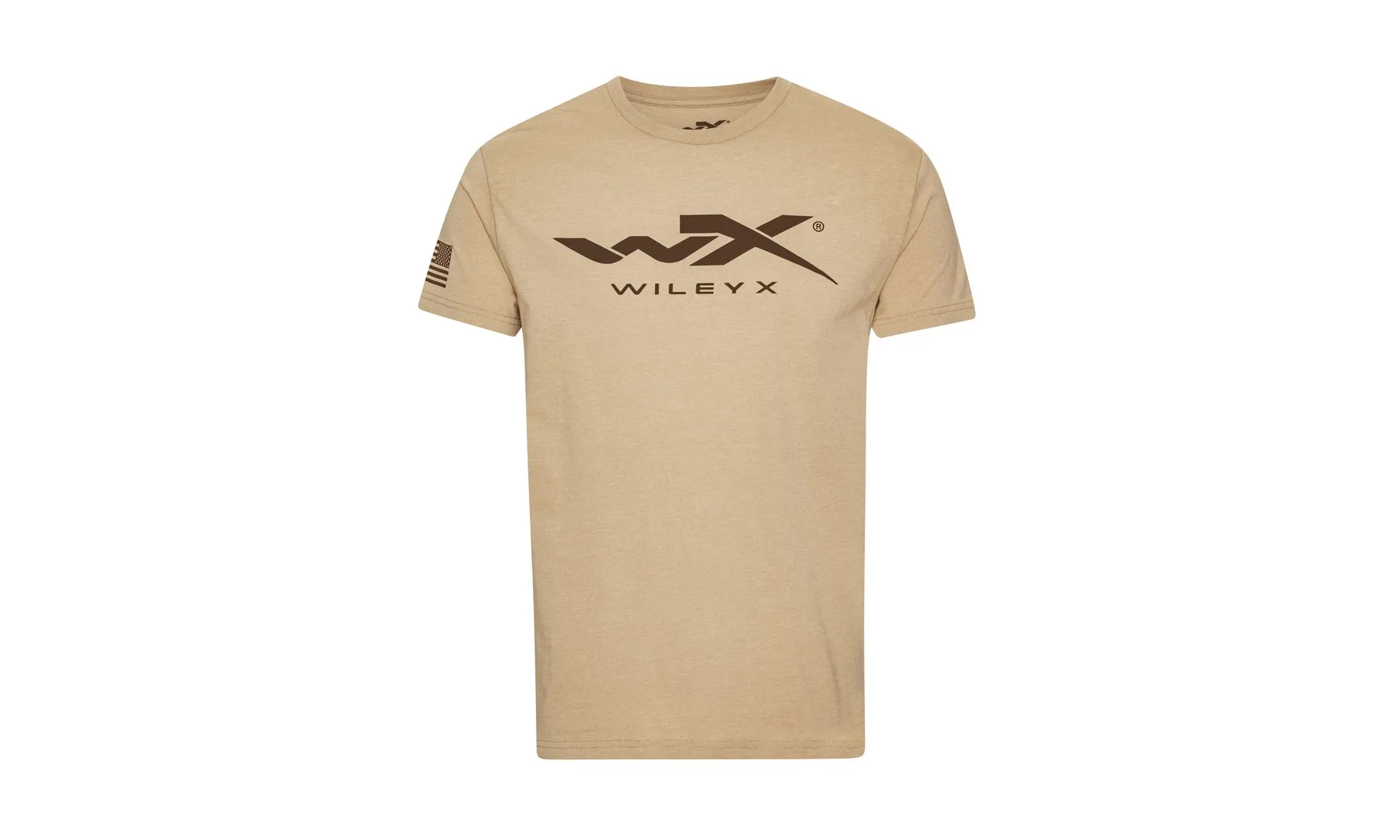 Tricouri - Tricou WX Tac T-shirt Tan Melange w/ Wiley X