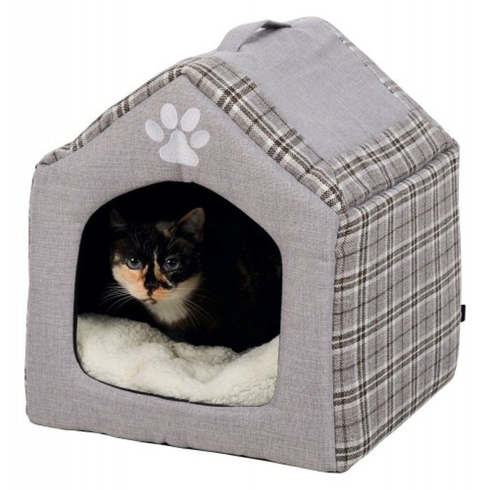 36352 Casuta Iglu SILAS 40x45x40cm GRI/CREM [2]
