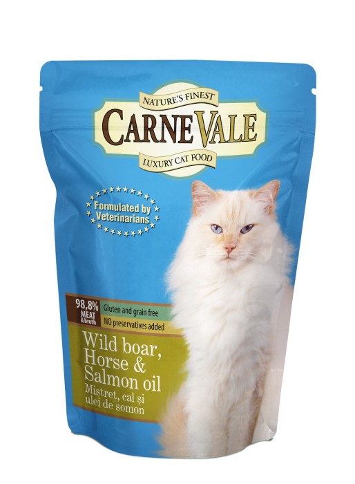 Carnevale Cat Plic Mistret Cal Ulei de somon 85 g