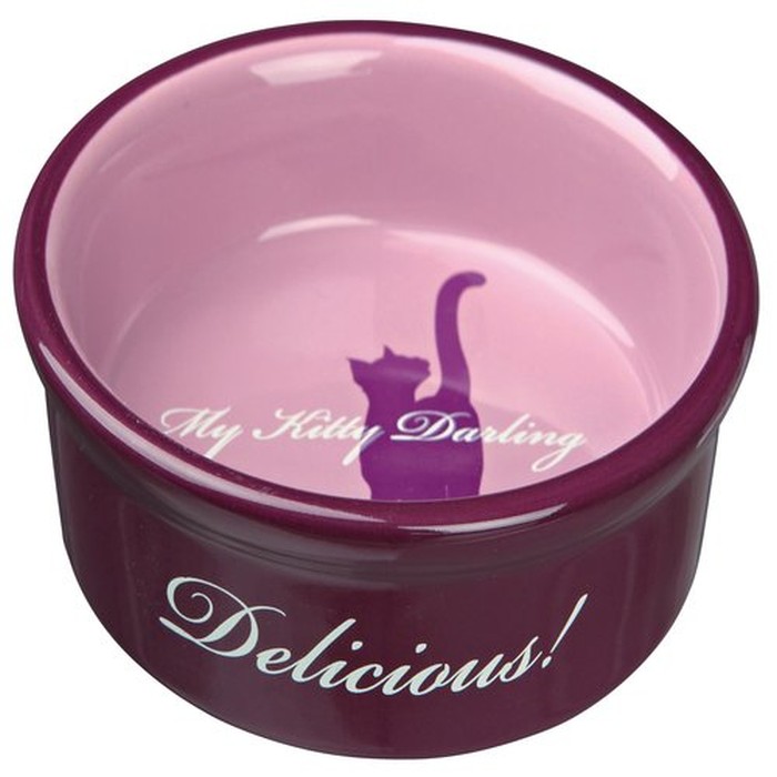 Castron Ceramica MY KITTY,0.2L x15CM 24654, Trixie [3]