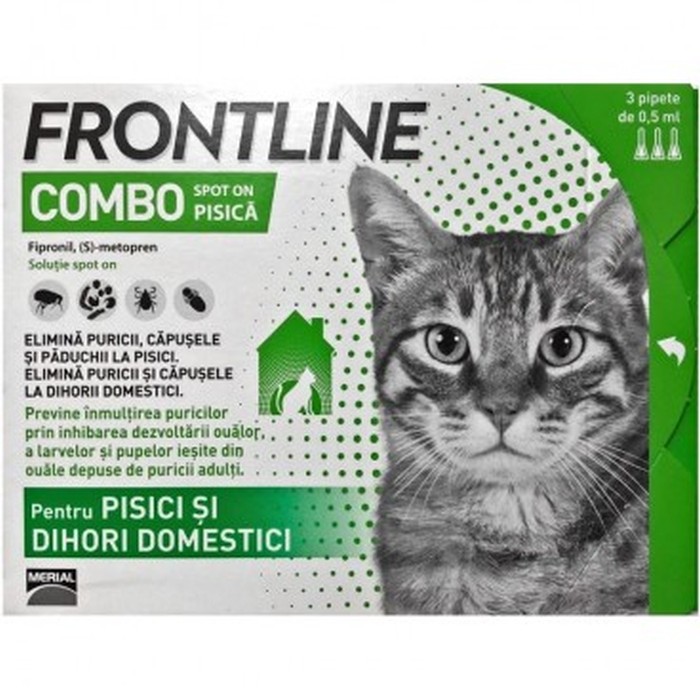 Frontline COMBO pisica si dihori domestici - 1 pipeta