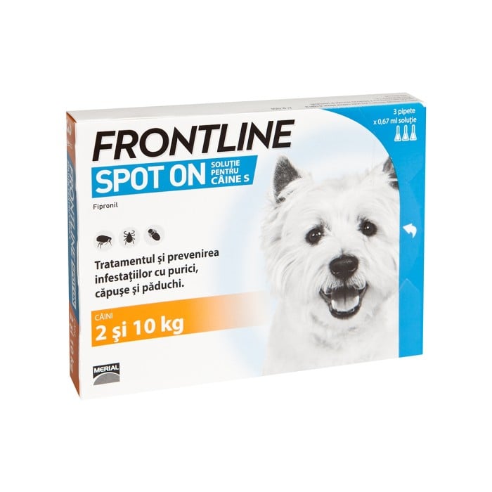 Frontline Spot-On Dog S (2-10 kg) - 1 Pipeta