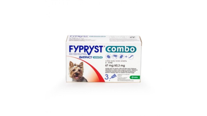 Fypryst Combo Dog S 2-10kg - 1 pipeta