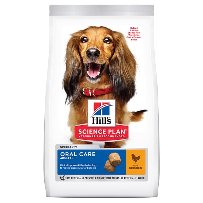 Hills SP Canine Adult Oral Care cu Pui 2 kg