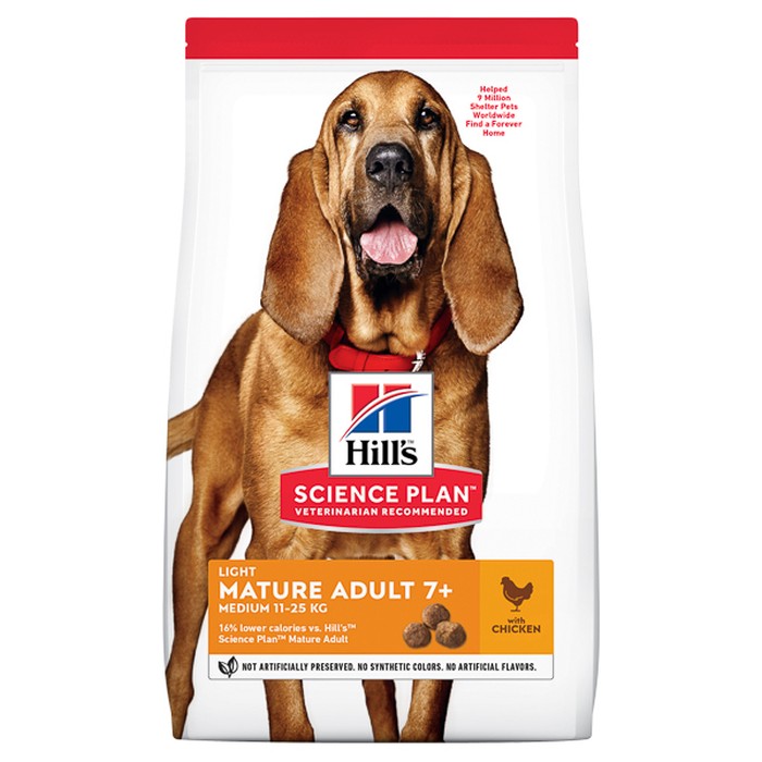 Hills SP Canine Mature Light Medium Chicken 14 kg