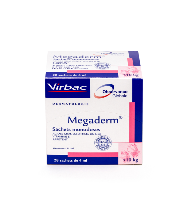 MegaDerm 28 plicuri x 4 ml, Virbac